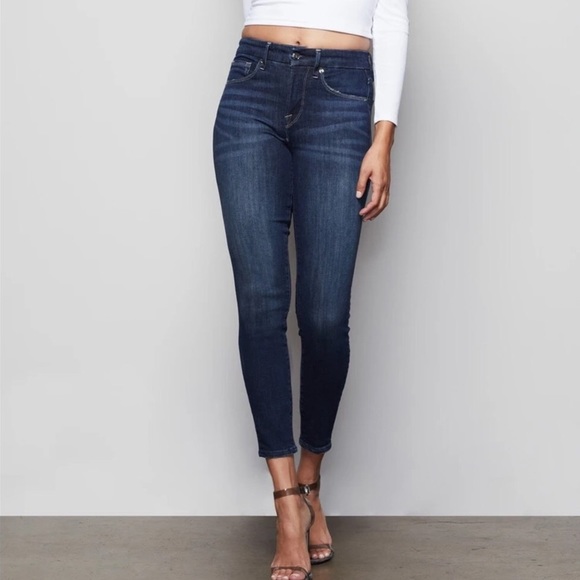 Good American Denim - Good American Good Legs Crop Jean Hi Rise Skinny